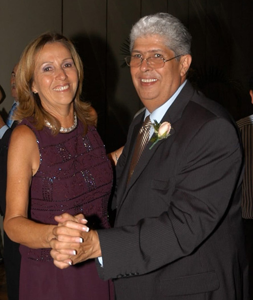 Don Jorge sigue amando a su esposa Sandra, tras 45 años de casados