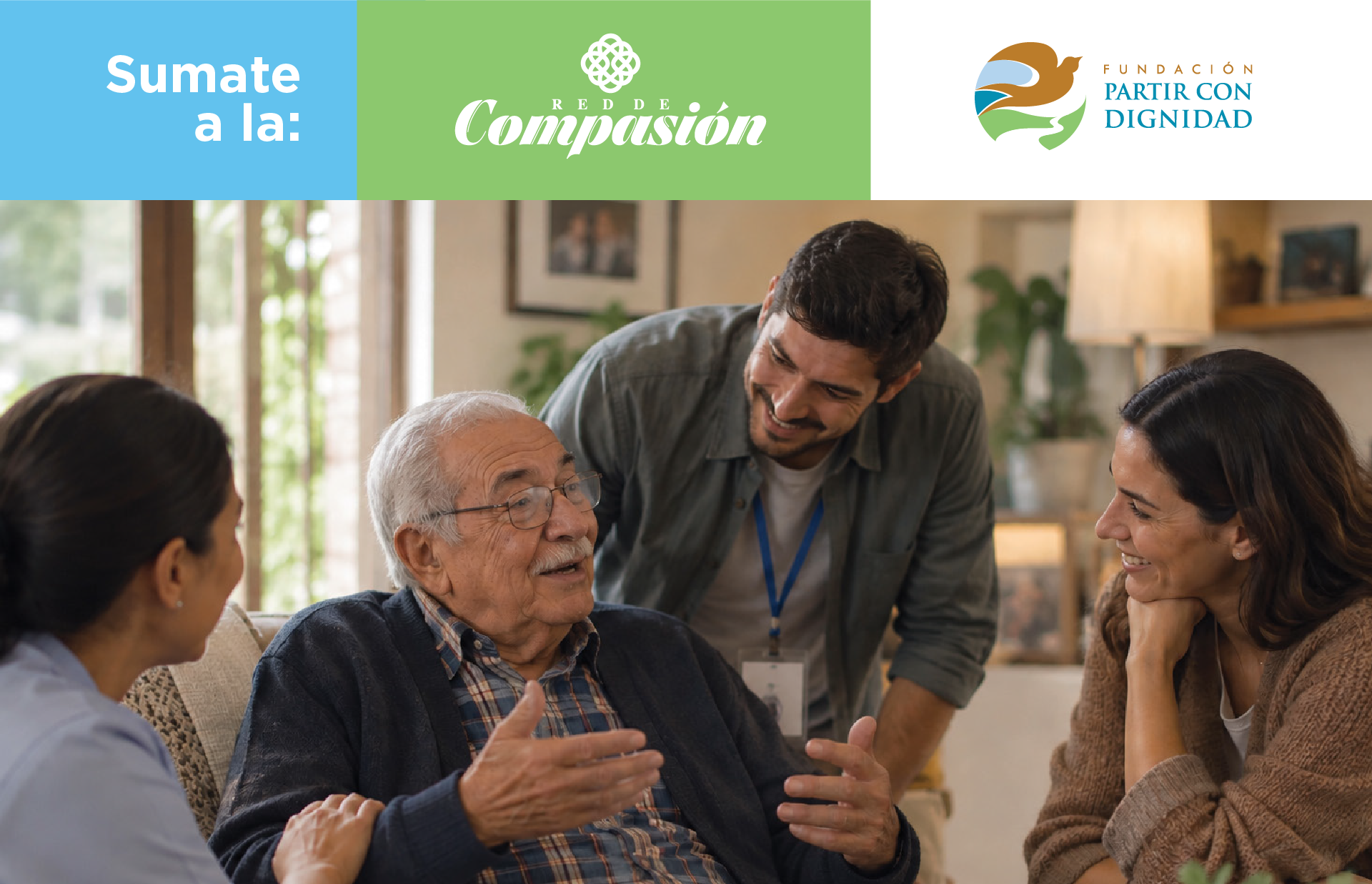 Súmate a la Red de Compasión - Fundación Partir con Dignidad