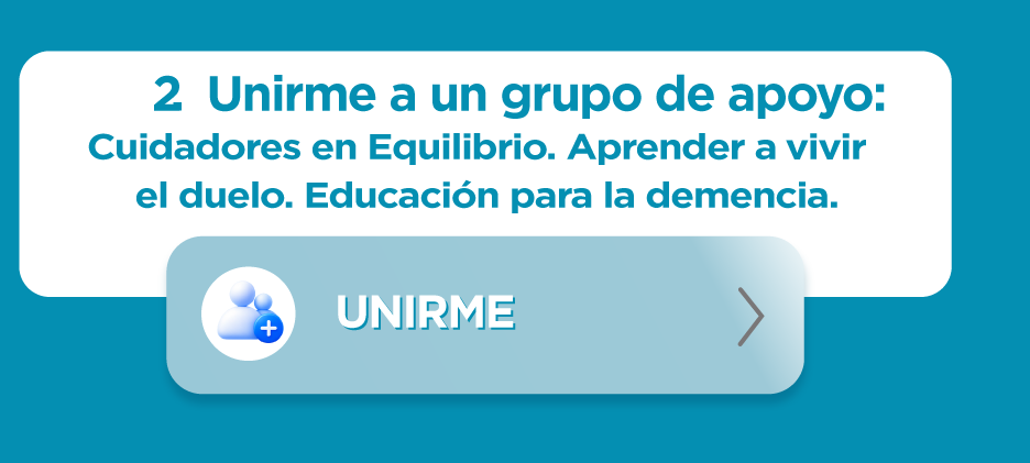 Unirme a un grupo de apoyo